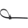 Startech 10"25Cm Reusable Cable Ties 2-1/2"65Mm Dia. 50Lb22Kg Tensile Strength N CBMZTRB10BK