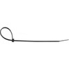 Startech 8"20Cm Cable Ties 2-1/8"55Mm Dia 50Lb22Kg Tensile Strength Nylon Self L CBMZT8B