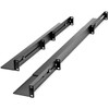 Startech 1U 19" Server Rack Rails 24-36" Adjustable Depth /Universal 4 Post Netw UNIRAILS1UB