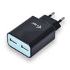 i-tec CHARGER2A4B Mobile Device Charger Black CHARGER2A4B