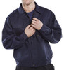 Beeswift Heavyweight Drivers Jacket Navy Blue Size 44 PCJ9N44