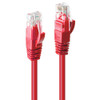 Lindy 0.5M Cat.6 U/Utp Network Cable Red. Cable Length: 0.5 M Cable Standard: Ca 48031