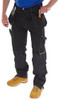 Beeswift Shawbury Multi Purpose Trousers Black Size 48 SMPTBL48