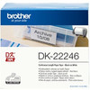 Brother Multipurpose Label 103 Mm Width Permanent Adhesive White 1 Roll DK22246