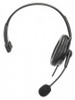 Manhattan Mono Over-Ear Headset Usb Reversible Microphone Boom Padded Retail Box 180849