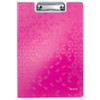 Leitz WOW Clipfolder with Cover Pink 41990023 41990023