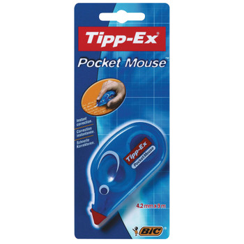 Tipp-Ex Pocket Mouse Correction Tape Blister Pack of 10 820790 TX20790
