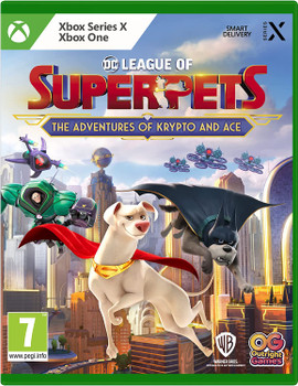 DC League of Super-Pets The Adventures of Krypto and Ace Microsoft XBox One Game