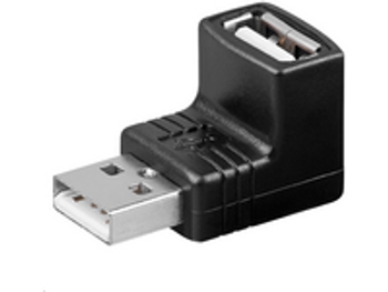 MicroConnect USBAMAFA Adapter USB A - A 90� M-F USBAMAFA