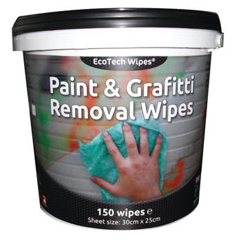 EcoTech Paint and Graffiti Wipes Pack of 150 EBPG150 CPD24714