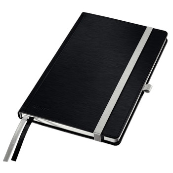 Leitz Style Notebook A5 Ruled with Hardcover Black 44850094 44850094