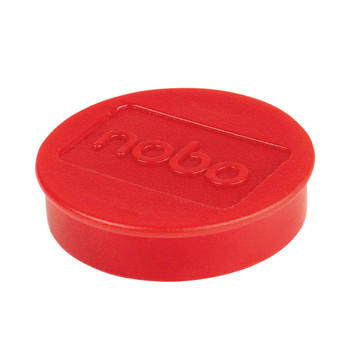 Nobo Whiteboard Magnets 38mm Red Pack of 10 915314 NB61136