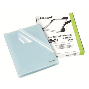 Cut Flush Folders A4 Clear 100 12215 12215