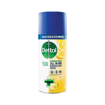 Dettol All in One Disinfectant Spray Lemon 400ml 3132905-S RK57796