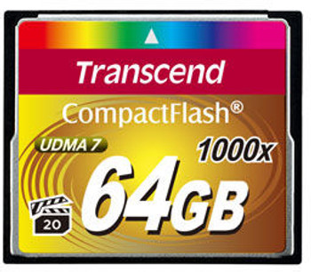 Transcend TS64GCF1000 CF 1000X 64GB TS64GCF1000