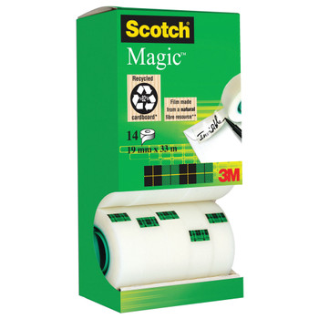 Scotch Magic Tape 810 Tower Pack 19mm x 33m Pack of 14 81933R14 3M07137