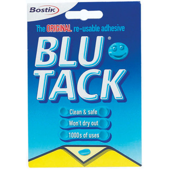 Bostik Blu-Tack Handy Pack 60g Single 801103 BK00181X