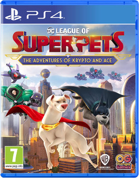 DC League of Super-Pets The Adventures of Krypto and Ace Playstation 4 PS4 Game