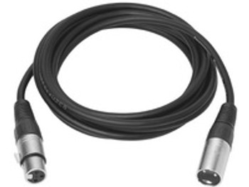 VivoLink PROAUDXLRMF2 XLR M/F cable 2 m  Black PROAUDXLRMF2