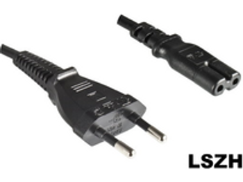 MicroConnect PE030718LSZH Power Cord Europlug - C7 1.8m PE030718LSZH