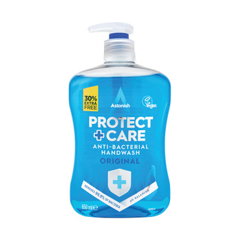 Astonish Clean Protect Antibac Handwash 650ml Pack of 12 AST21177 AST21177