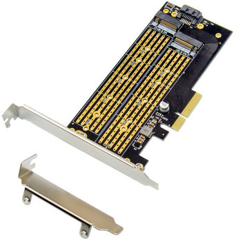 MicroConnect MC-PCIE-X4M2 PCIe x4 M.2 Key NMVe SSD Adapt MC-PCIE-X4M2