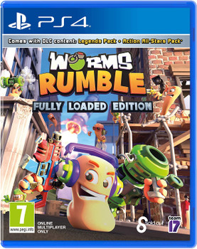 Worms Rumble Fully Loaded Edition Sony Playstation 4 PS4 Game