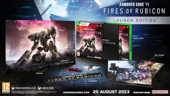 Armored Core VI Fires of Rubicon Launch Edition Microsoft XBox One Series X Game