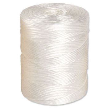 Flexocare Polypropylene Twine 1 kg White Durable and strong designed not to MA19261