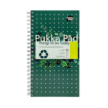 Pka Recycled Things Todo Today Pad 152 X 280Mm 115 Sheets Pack 3 9766-REC 9766-REC