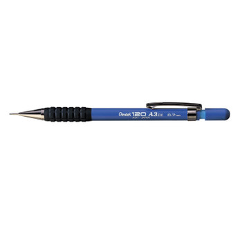 Pentel 120 Mechanical Pencil Hb 0.7Mm Lead Blue Barrel Pack 12 A317-C A317-C