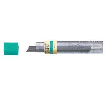 Pentel Pencil Lead Refill Hb 0.7Mm Lead 12 Leads Per Tube Pack 12 50-HB 50-HB