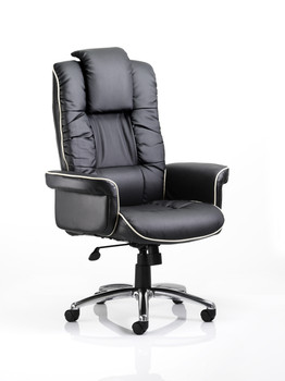 Chelsea Executive Chair Black Soft Bonded Leather EX000001 EX000001