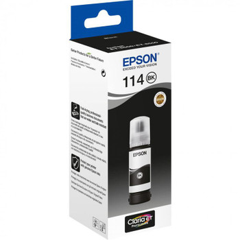 Epson 114 Black Ecotank Standard Capacity Ink Cartridge 70Ml - C13T07A140 C13T07A140