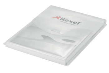 Rexel Expanding Multi Punched Pocket Polypropylene A4 170 Micron Top Opening Cle 2104223