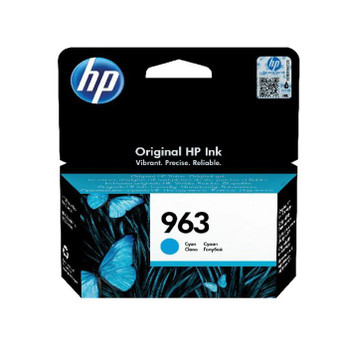Hp 963 Cyan Standard Capacity Ink Cartridge 11Ml for Hp Officejet Pro 9010/9020 3JA23AE
