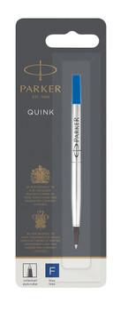 Parker Quink Rollerball Refill for Rollerball Pens Fine Blue Single Refill 1950322