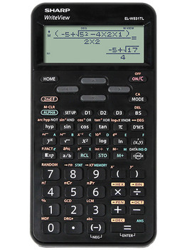 Sharp Elw531t 16 Digit Scientific Calculator Black SH-ELW531TLBBK SH-ELW531TLBBK