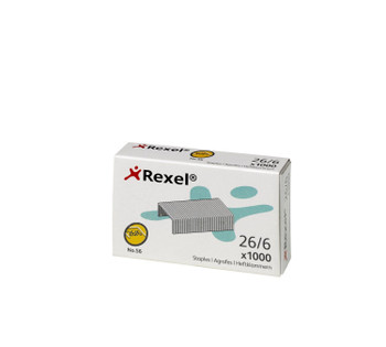 Rexelstaples No56 26/6 Pack 1000 ACCO6131 06131