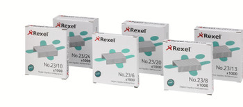 Rexel No 23/8 Staples Pack 1000 2101054 2101054