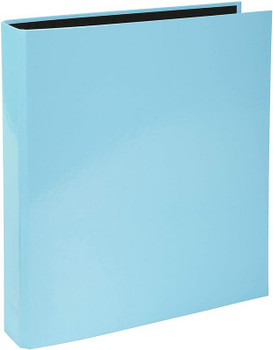 Aquarel Ringbinder Plastic Coated 2 Ring 25Mm Pastel Blue 54568E 54568E