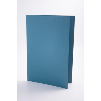 Guildhall Square Cut Folders Manilla Foolscap 315Gsm Blue Pack 100 FS315-BLUZ