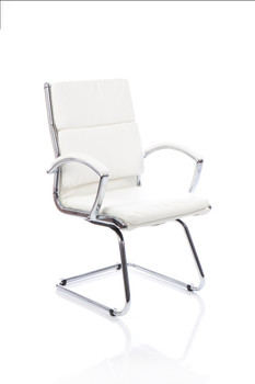 Classic Cantilever Chair White BR000032 BR000032