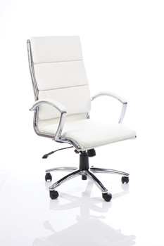 Classic Executive Chair High Back White EX000009 EX000009