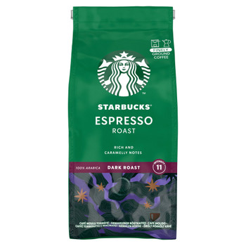 Starbucks Espresso Dark Roast Finely Ground Coffee Pack 200G 12461186 12461186