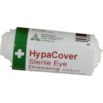 Safety First Aid Hypacover Sterile Eye Dressing Pack 6 D7889PK6 D7889PK6