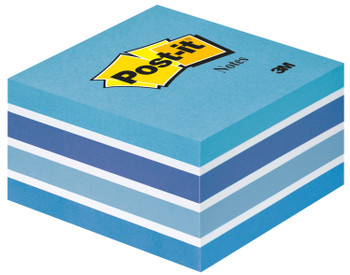 Post-It Note Cube 76X76mm 450 Sheets Pastel Blue 2028B 7100172385