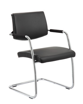 Havanna Visitor Chair Black Leather BR000050 BR000050