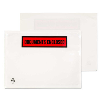 Blake Purely Packaging Document Enclosed Wallet C6 168X126mm Peel And Seal Print PDE22