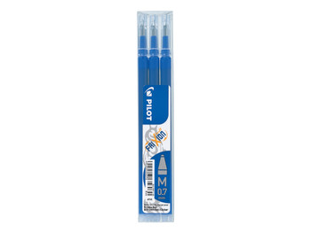 Pilot Refill for Frixion Ball/Clicker Pens 0.7Mm Tip Blue Pack 3 75300303